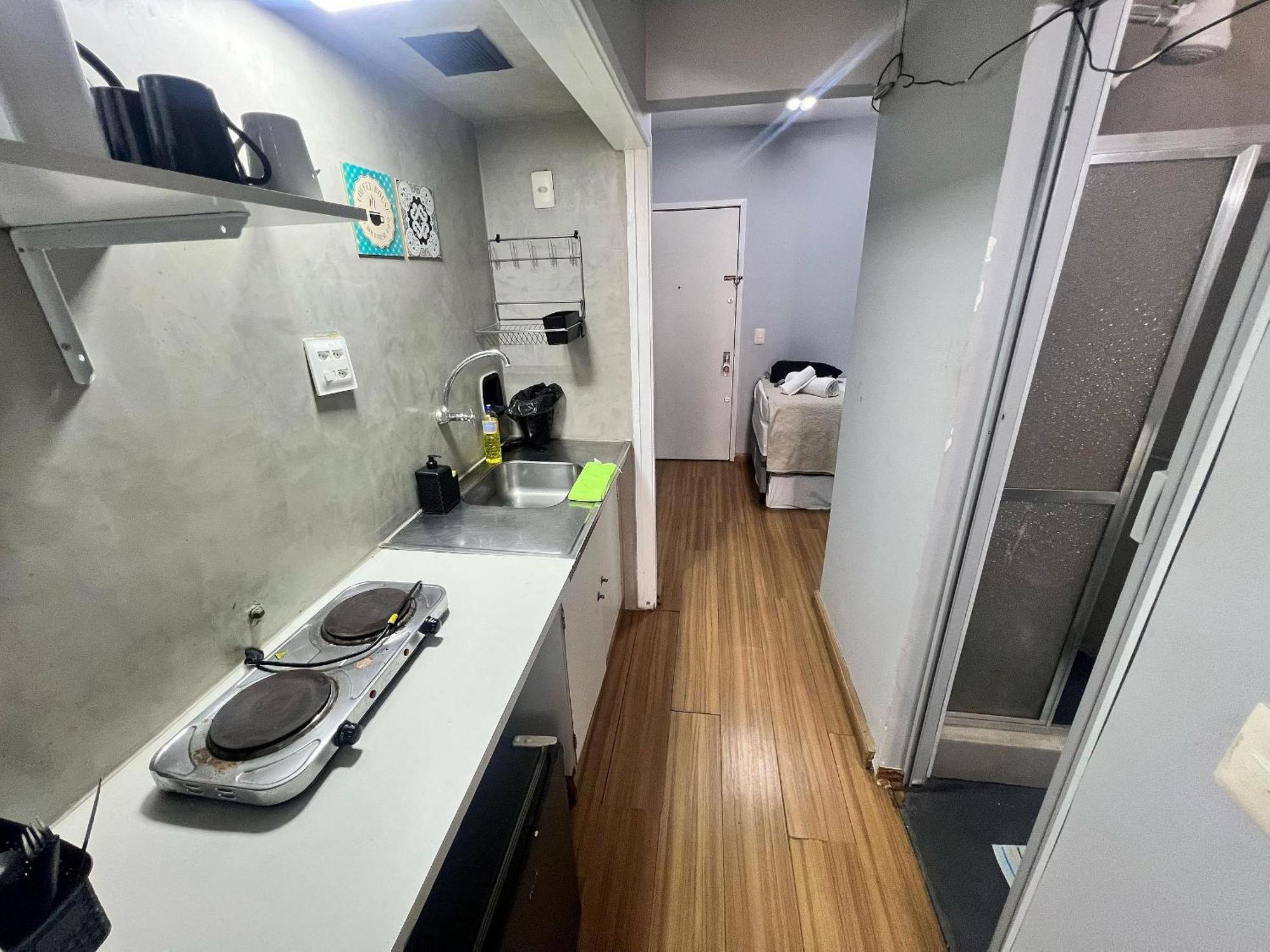 Apartamento Flat Av Rio Branco Ar Cond Metro Vlt Lapa Rj Río de Janeiro